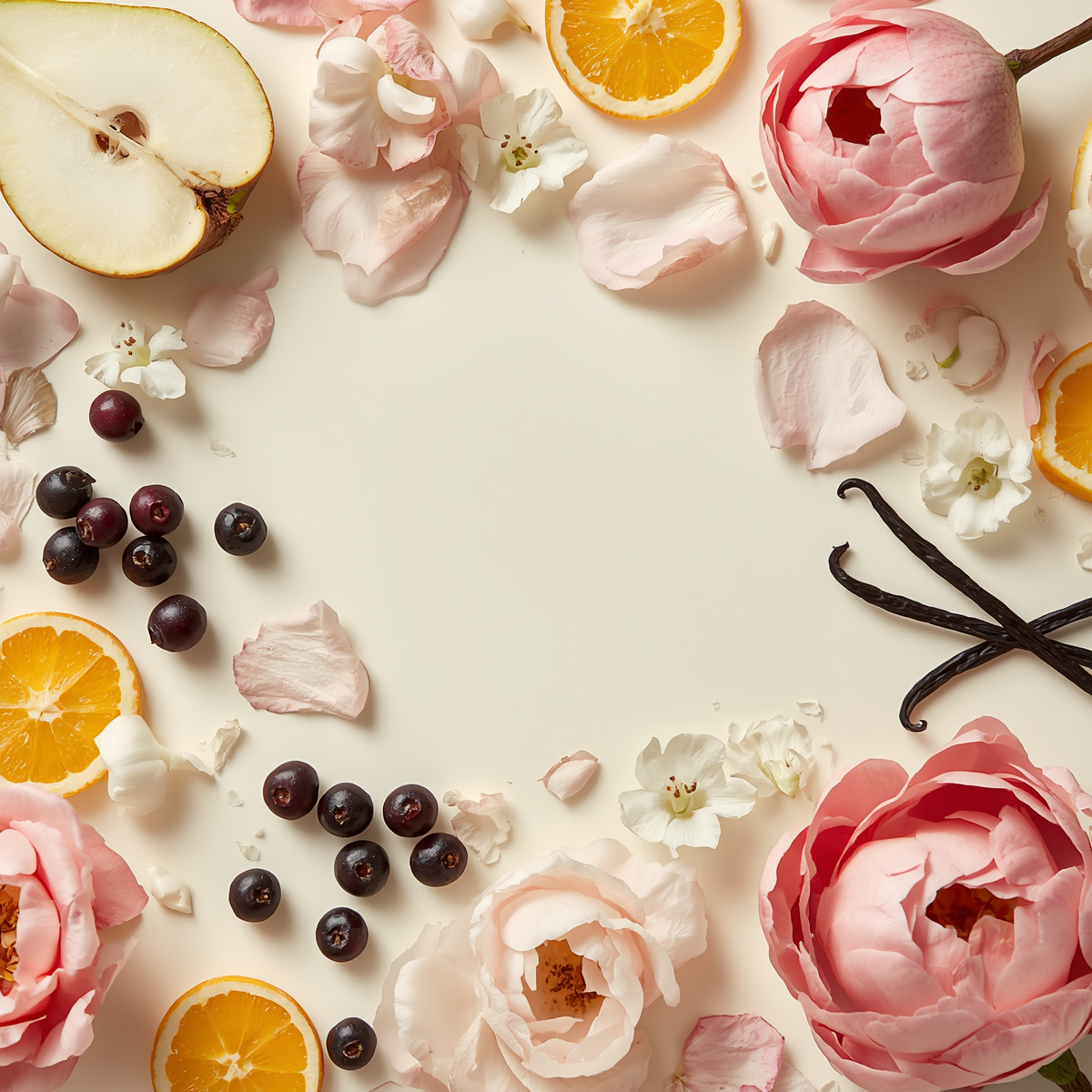 Bliss Extrait de Parfum ingredients - Pear, Mandarin, Peony, Jasmine, Rose, Vanilla
