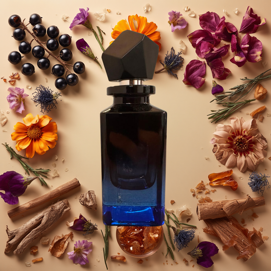 Prestige Extrait de Parfum - Blackcurrant, Violet, Jasmine fragrance with ingredients