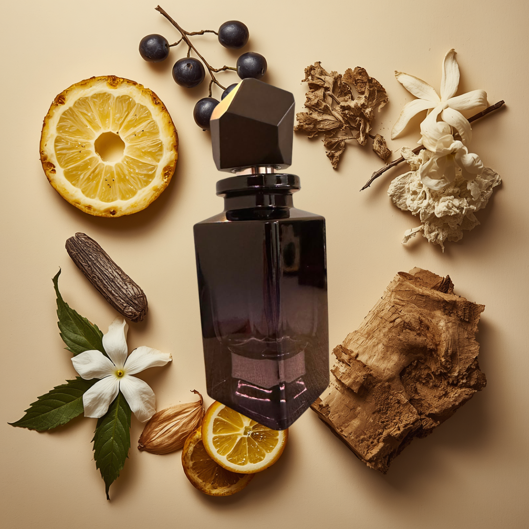 Professor Extrait de Parfum - Pineapple, Patchouli, Oakmoss fragrance with ingredients